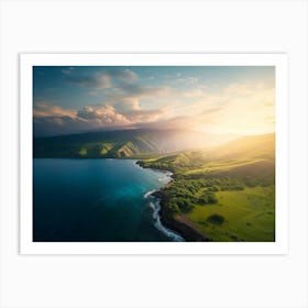 Paradise Airial View 1 Art Print