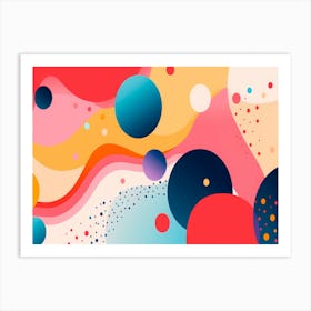 Abstract Background 1 Art Print