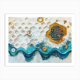 Bee Hive Art Print