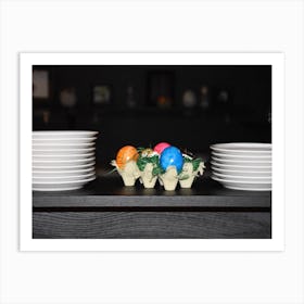 Easter Eggs 387 Art Print