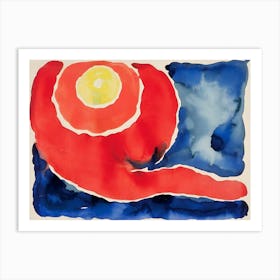 Georgia O'Keeffe - Evening Star,V Art Print