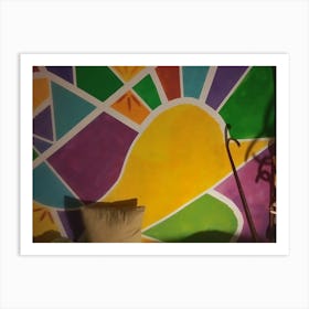 Colorful Wall Mural Art Print