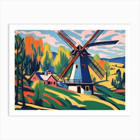 Paul Gauguin Art Prints Windmill Art Print