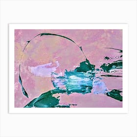 SHE" fragment of the painting 1 Art Print