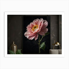 Pink Peony Art Print