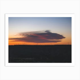 Idaho Clouds Art Print