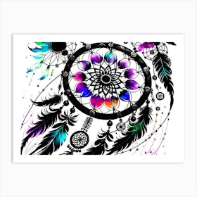 Dream Catcher 13 Art Print