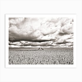 Field Pano Skyscape (2008) Art Print