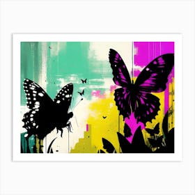 Butterfly Painting 96 Art Print