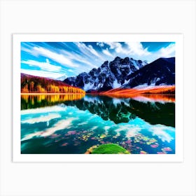 Mountain Lake 51 Art Print