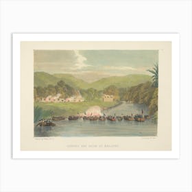 Views In The Eastern Archipelago Borneo, Sarawak, Labuan, James Heath Art Print
