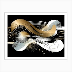 Abstract Painting 1704 Art Print