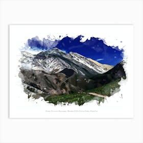 Parque Provincial Aconcagua, Mendoza & The Central Andes, Argentina Art Print