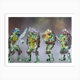 TmNT Abstract Art Print