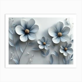 Flower Wall Art 10 Art Print