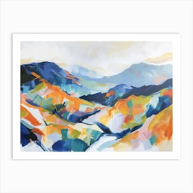 Abstract Landscape Painting 16 Art Print