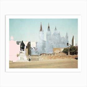 The Abstract House Dream Oder Sowas · Castle Three B Art Print