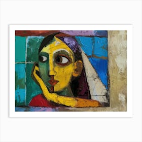 Contemporary Artwork Inspired By Pablo Picasso 2 Art Print