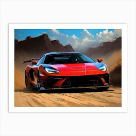 Mclaren Gt1 18 Art Print