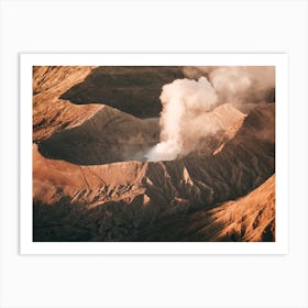 Bromo Volcano On Java In Indonesia Art Print