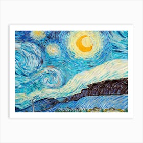 Van Gogh - Starry Night Art Print