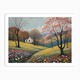 Spring Day In The Country 1 Art Print