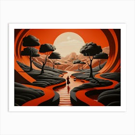 Dreamscape Vistas Art Print