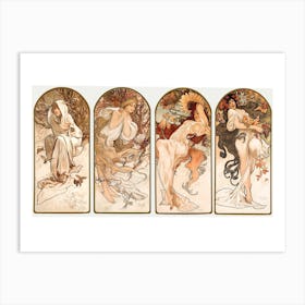 The Seasons (1897) Art Print