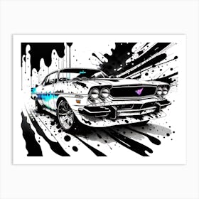 Ford Mustang Art Print