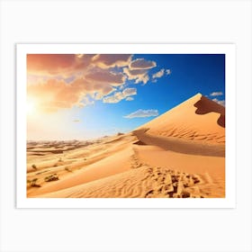 Desert Landscape 11 Art Print