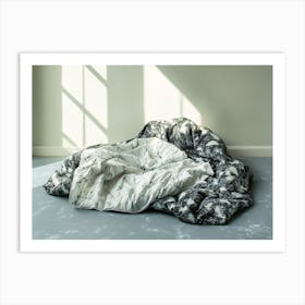 Bed In A Room Art Print