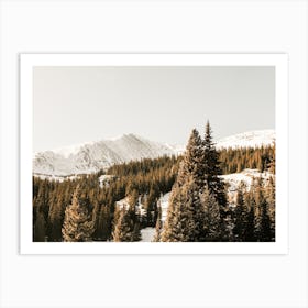 Colorado Mountain Scenery Art Print