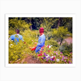 Outdoor Cooking Art Print