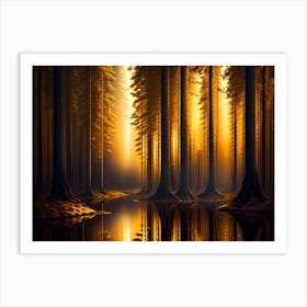 Forest 19 Art Print