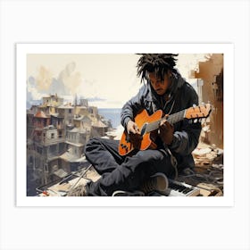 Acoustic Guitar 1 Art Print