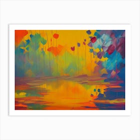 Abstract Painting 92 Art Print