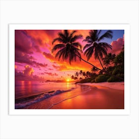 Seascape 6 40x30in 12000x9000px 45 Art Print