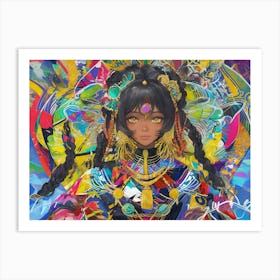 Asian Girl 1 Art Print