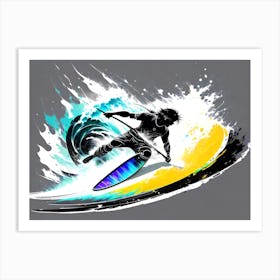 Surfer Art Print