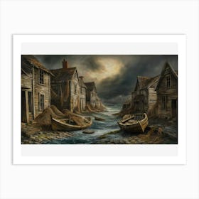 Abandoned Beauty Art Print