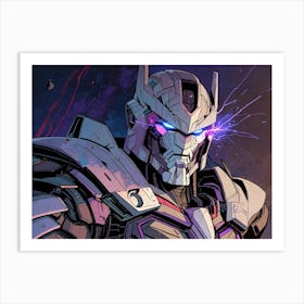 Transformers The Last Knight 12 Art Print
