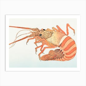 Hokusai Ukiyo-e Lobster Art Print