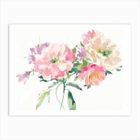 Peony Art Print