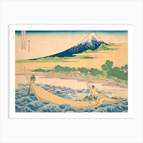 Tago Bay Near Ejiri On The Tōkaidō From The Series Thirty Six Views Of Mount Fuji , Katsushika Hokusai Art Print