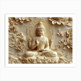 Buddha 15 Art Print