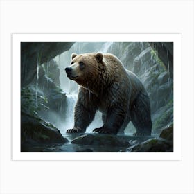 Grizzly Bear 1 Art Print