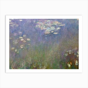 Water Lilies Wall Art, Claude Monet (1915–1926), Claude Monet Art Print