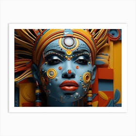 Portrait Of An African Woman Art Print