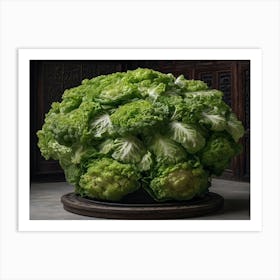 Cabbage Art Print