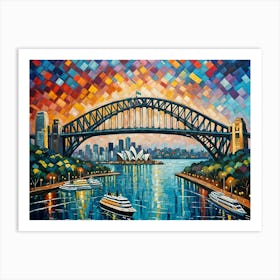 Sydney Harbour Bridge 1 Art Print